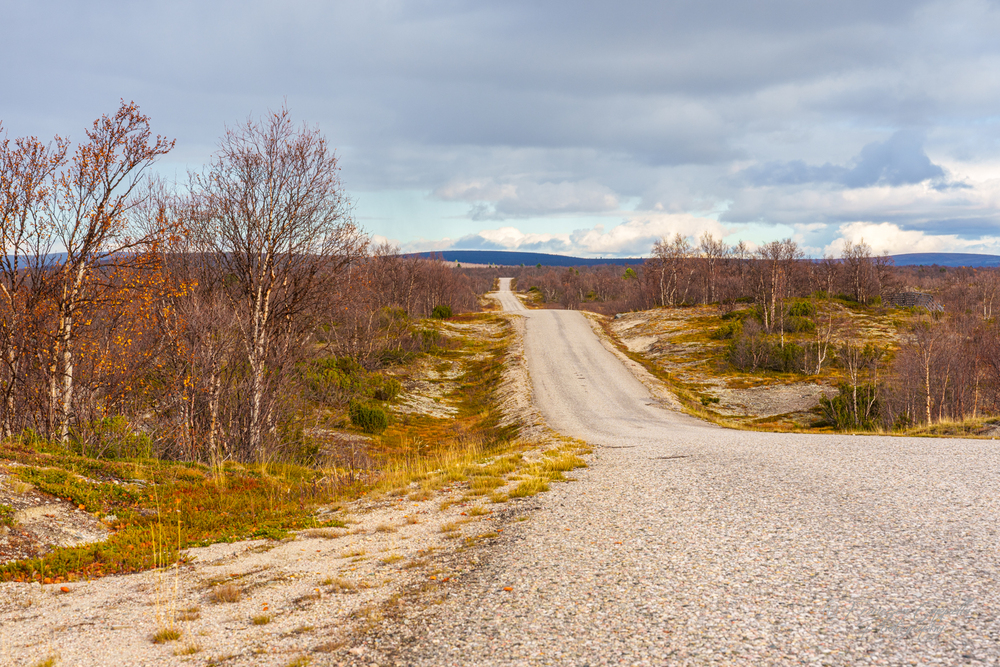 auf dem Weg nach Näkkälä