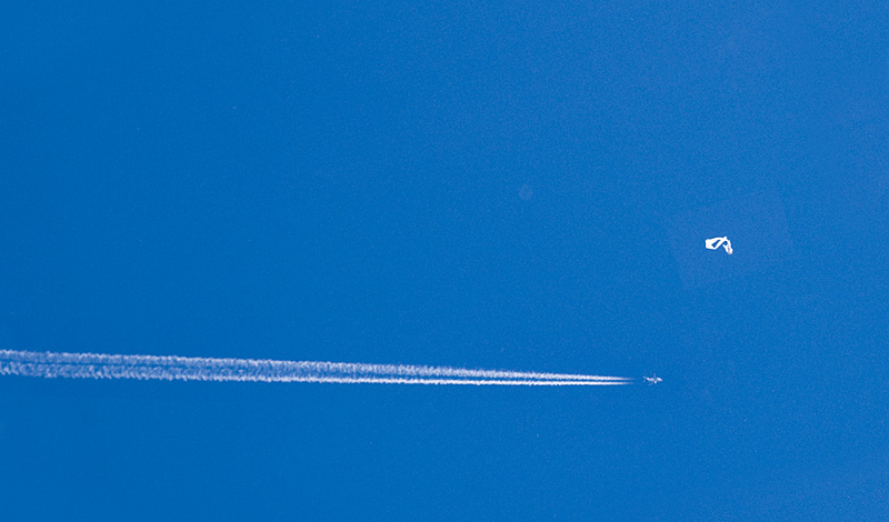 Begegnung am Himmel
