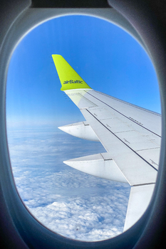 Flug nach Tallin