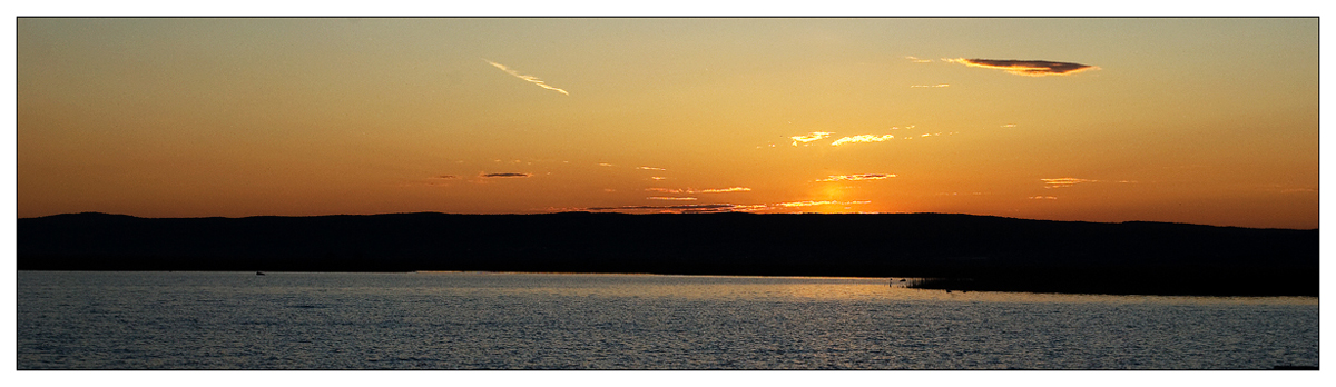 setting of the sun