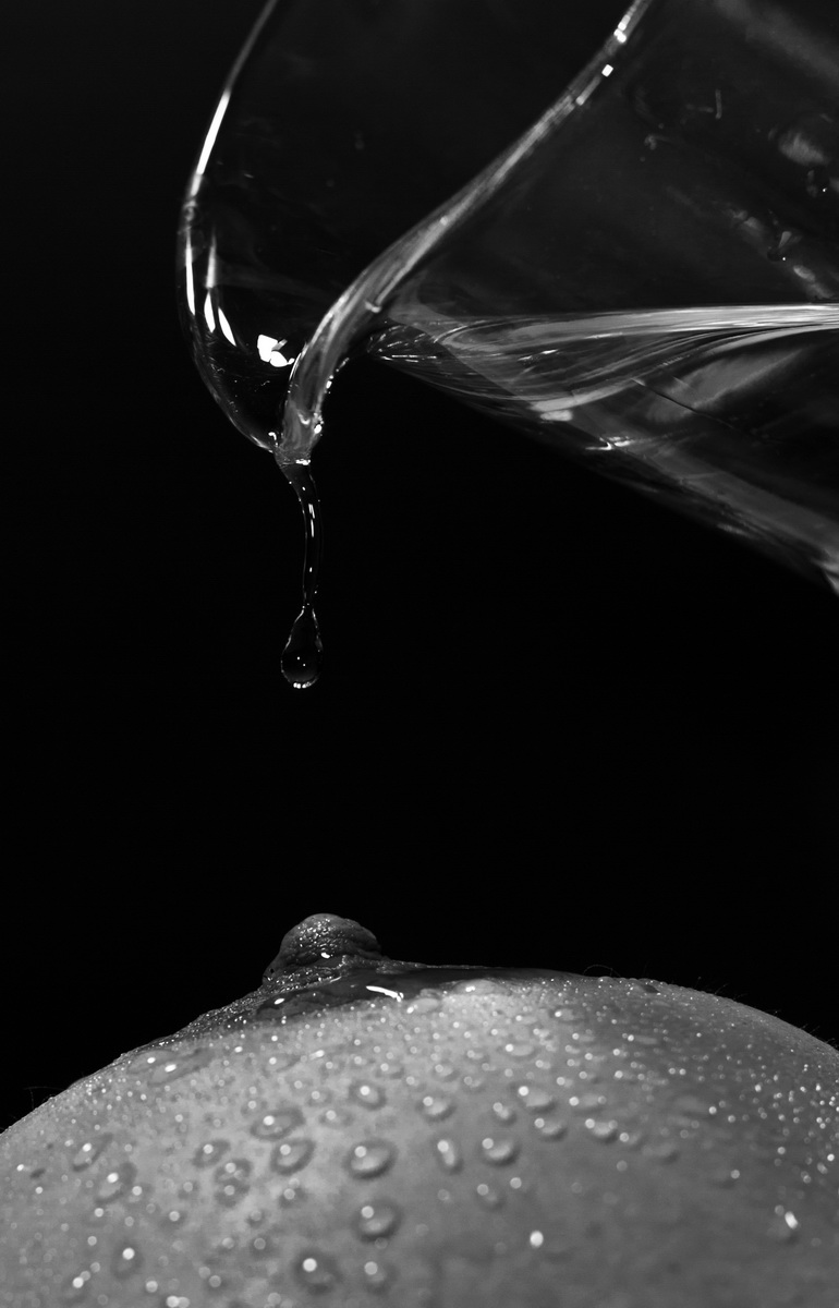 Glas Wasser "mit Geschmack"