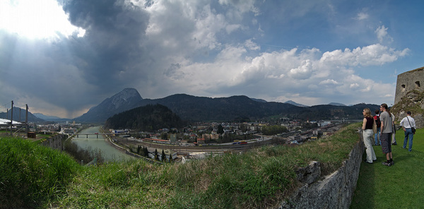 Festung Kufstein Blick ins Tirolerland