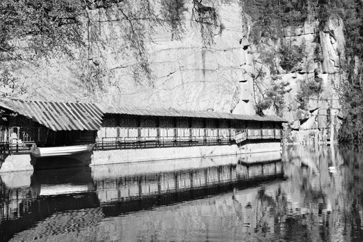 Mein Blau-Granit -Kraftplatz