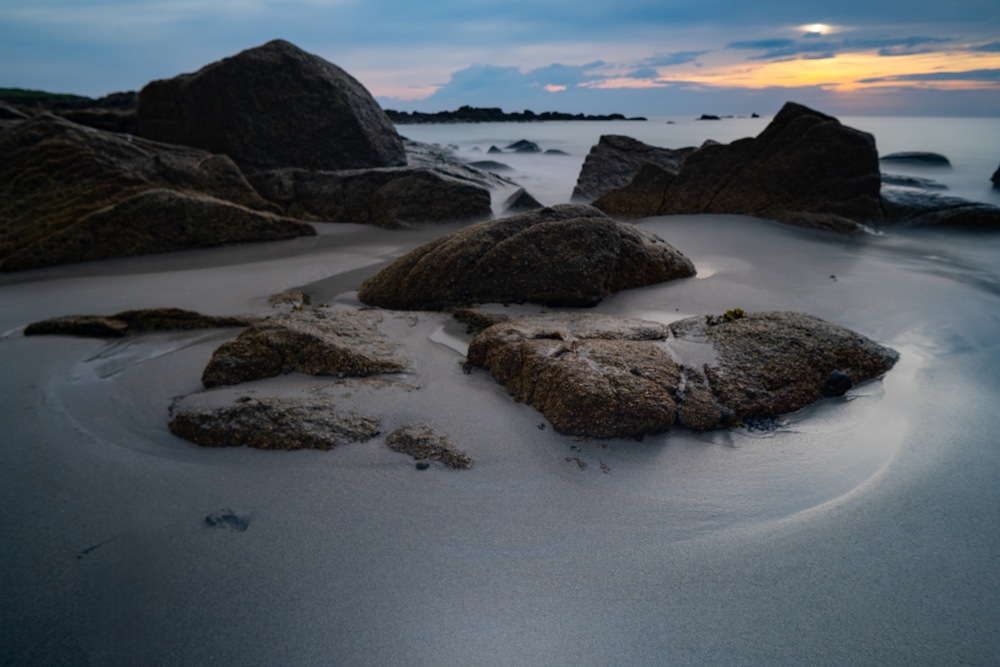 An der Küste der Bretagne