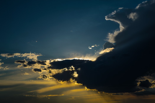 Sonnenuntergang Voralpen OÖ