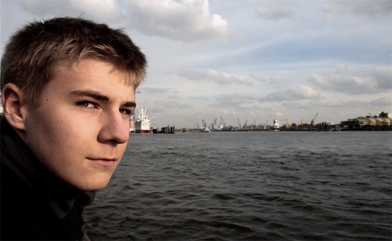 portrait im hafen