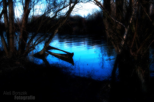 der verlassene see...