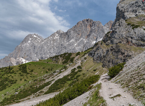 Weg zur Südwandhütte