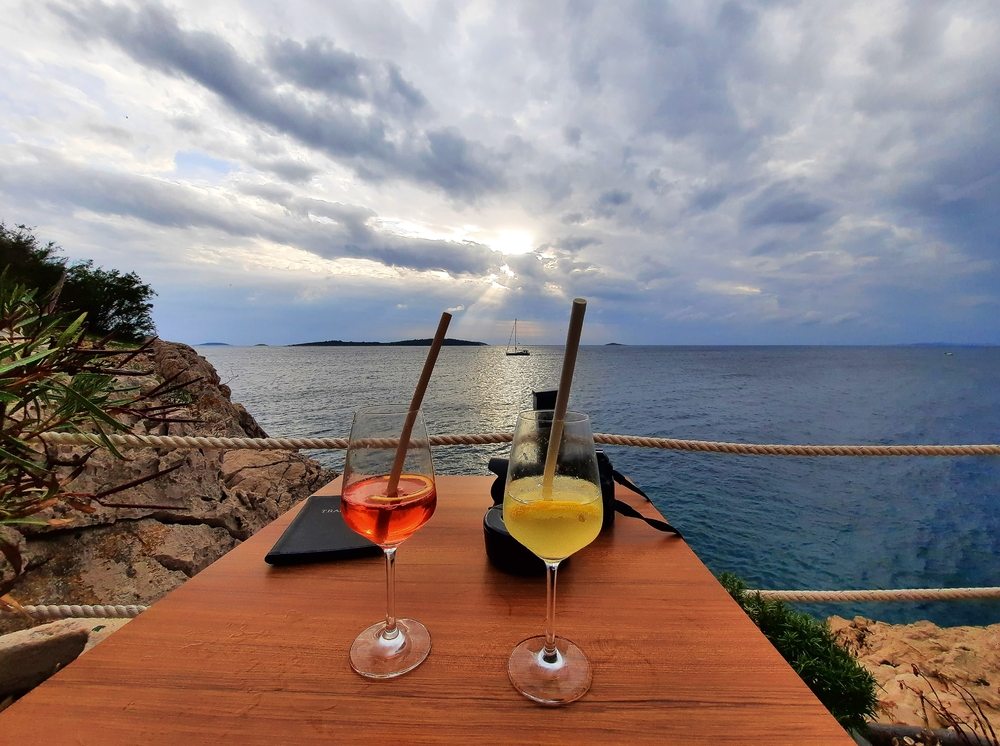 Tramonto Bar /  Primošten / Kroatien (1)
