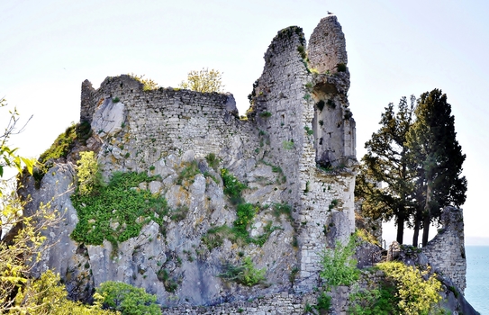 Duino - Ruine der alten Burg / Italien