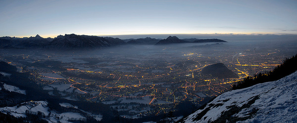 Blick auf Salzburg