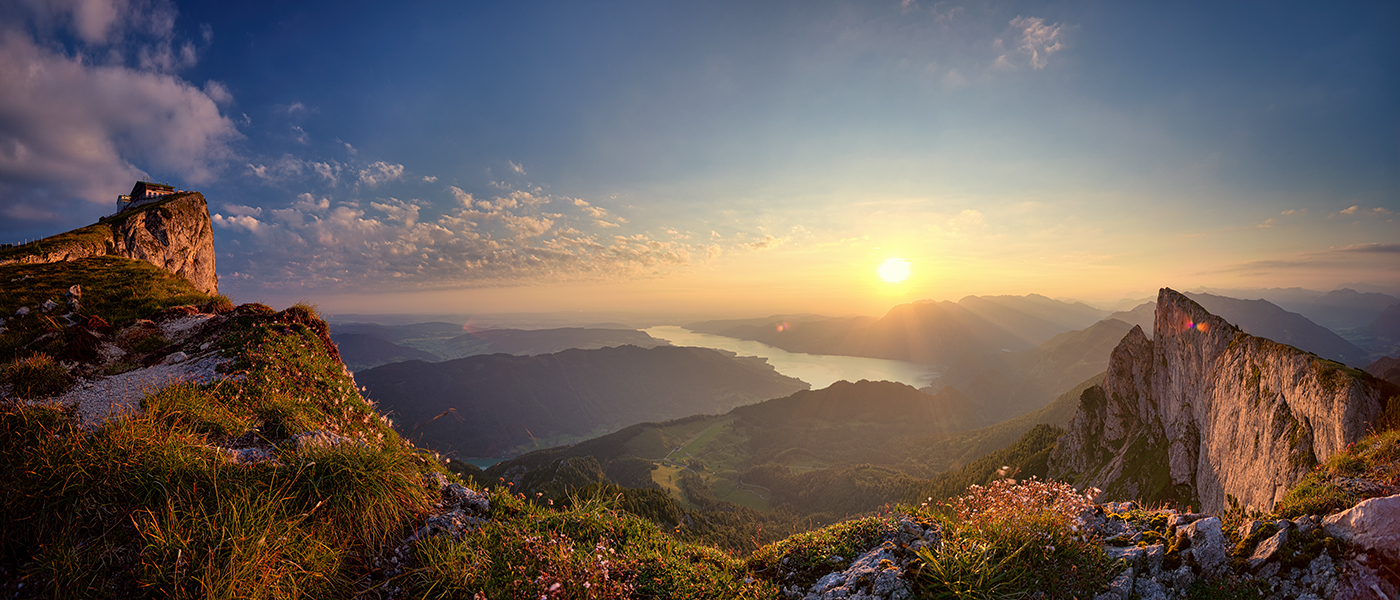 Sonnenaufgang auf der Schafbergspitze