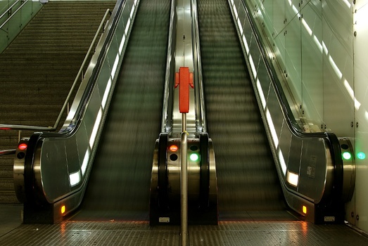 Rolltreppe