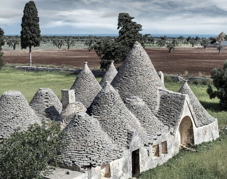 Masseria im Olivenhain