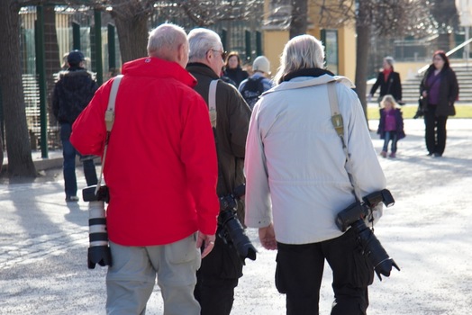 Wenn Herren im Tiergarten gehen…