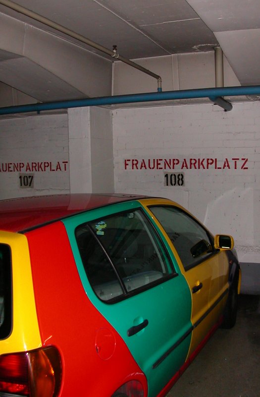 Frauenparkplatz