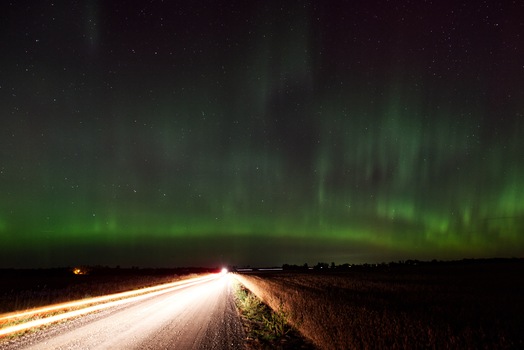 Aurora Borealis somewhere in CA