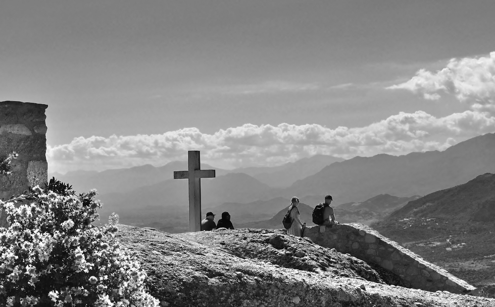 Beim Kloster Agia Triada / Thessalien / Griechenland - Meteora