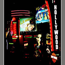 Hollywood neon