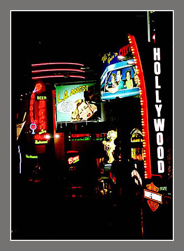 Hollywood neon