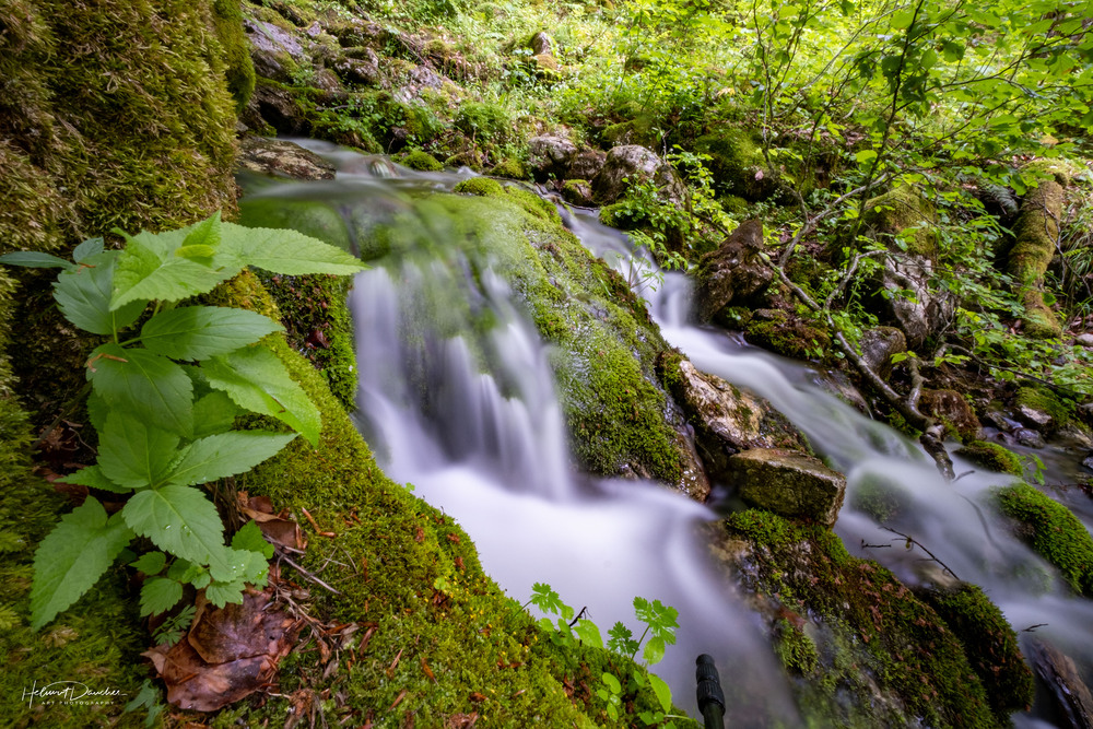 fließendes wasser