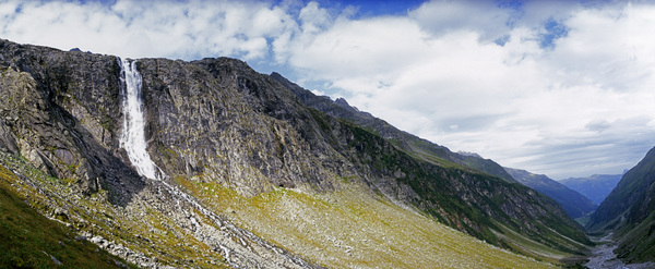 Blick aus dem Habachtal