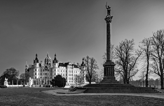 Schweriner Stadtansichten II (S/W)