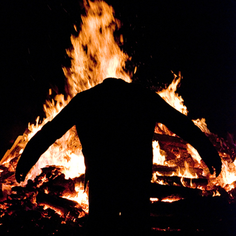 Burning man