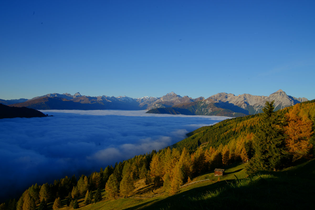 über den Wolken---