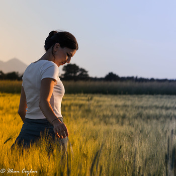 Alone in the fields