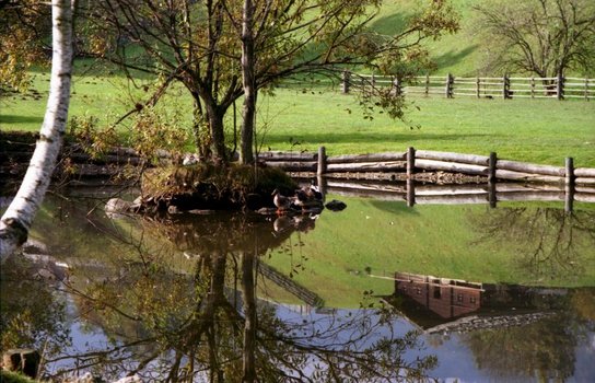 Herbstlandschaft Freilichtmuseum Kramsach