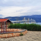 Pelješac-Brücke (Pelješki most) / Kroatien