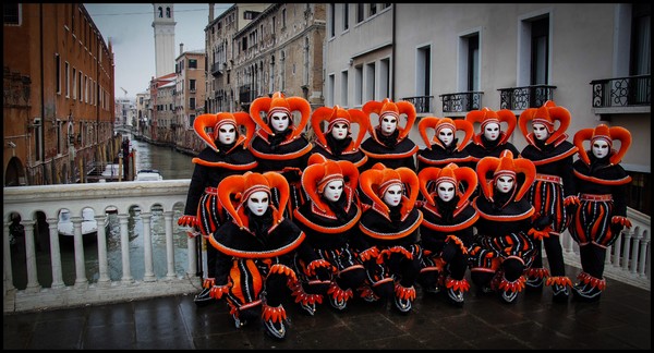 Maskerade in Venedig
