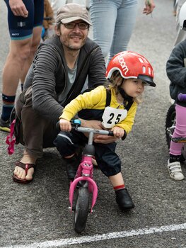 Ein Radrennen ist keine Kinderjause