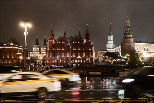 Haben Sie Moskau bei Nacht gesehen?