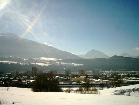 Blick zur Serles