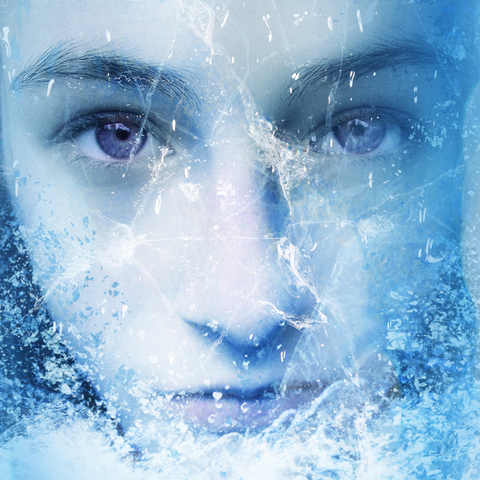 The girl in the ice cube