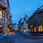 in den Strassen von Ålesund