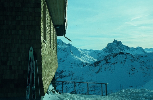 DER PATTERIOL VON DER ULMERHÜTTE AUS GESEHEN - ARLBERG