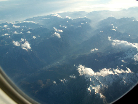 Grossglockner from FL 300