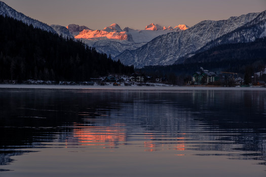 Der Dachstein vom Altauseersee