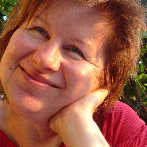 eine glueckliche Frau