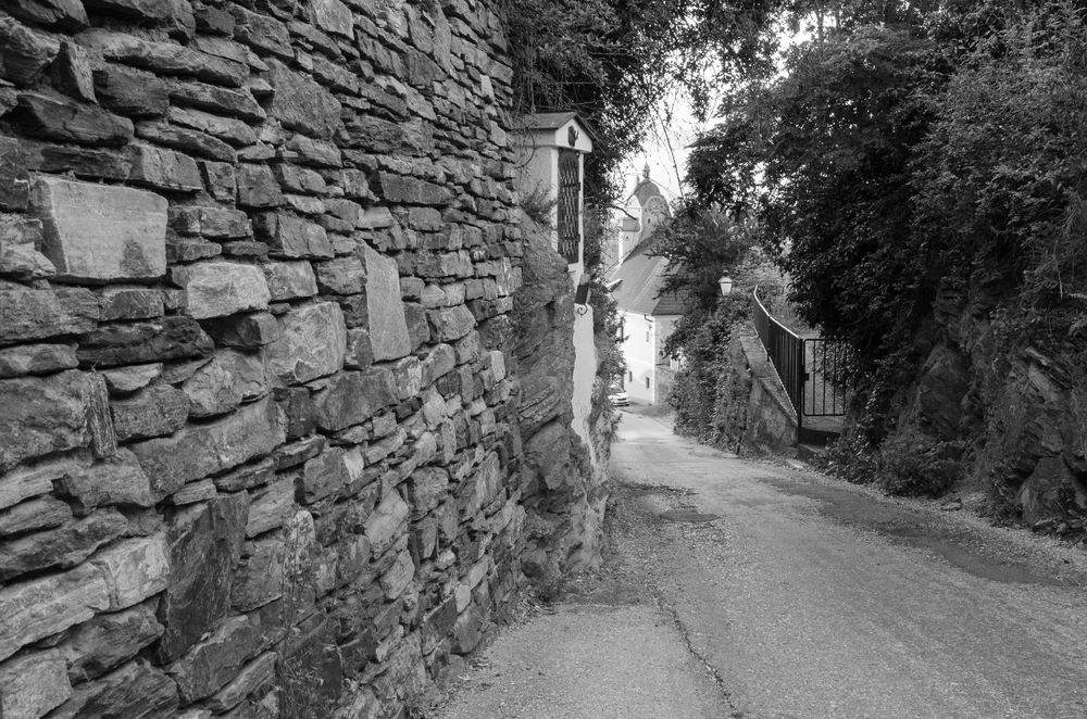 über die Steinspreng nach Stein.