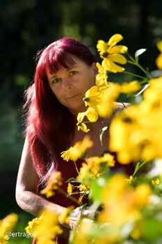 Zwischen den Blumen