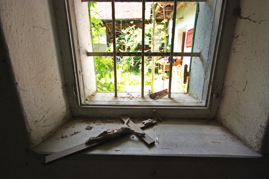 Aussicht in den Innenhof
