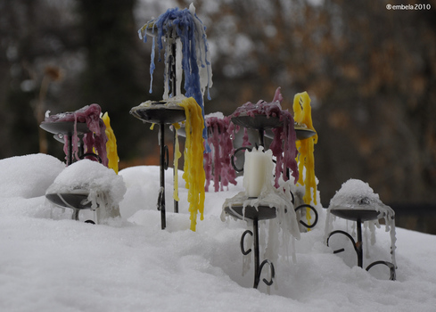 Vom Winter überrascht