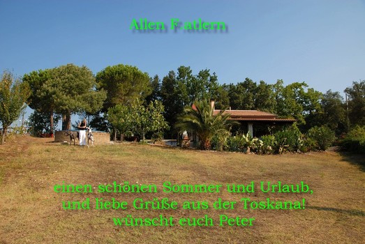 Grüße aus der Toskana