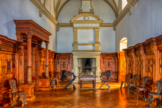 Rosenburg Holzvertäfelung