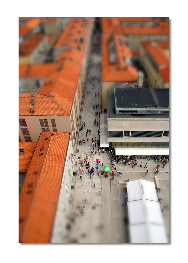 Zadar von oben