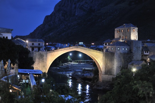 Die Brücke von Mostar
